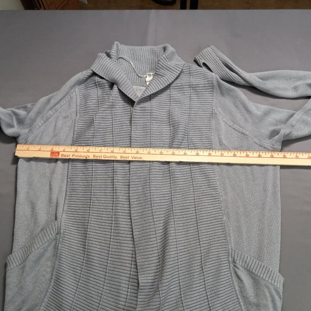 Lululemon Wrap It Up Sweater Gray Size 4‎ - Picture 15 of 17
